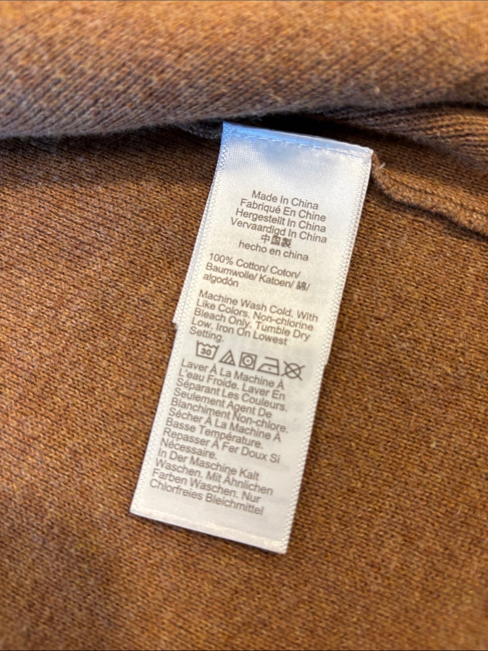 J. Crew Open-Front Camel/Tan Shawl Collar Cardigan - Picture 5 of 5